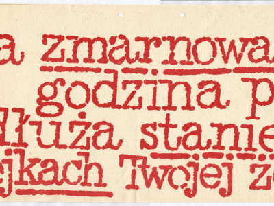 …a żony stoją w kolejkach