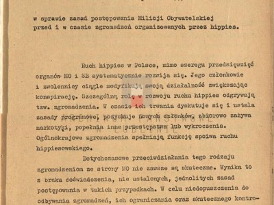 "Hippies" w Polsce łatwo nie mieli…