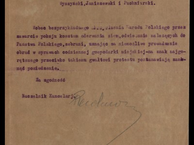 Strajk patriotyczny lubelskiego Magistratu