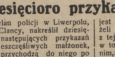 Przepis na szczęśliwe małżeństwo