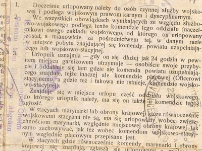 Urlop według 6 przykazań