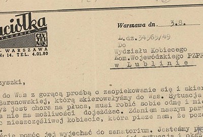 List od Przyjaciółki