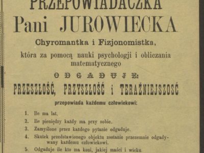Daj, ać ja powróżę?