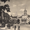 Bahnhofstra?e mit Magistratsgebäude